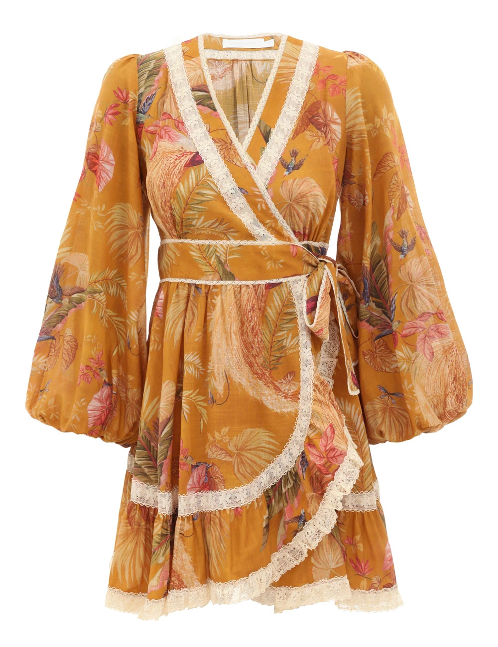 Zimmermann Ascension Frill Mini Dress Zimmermann dress