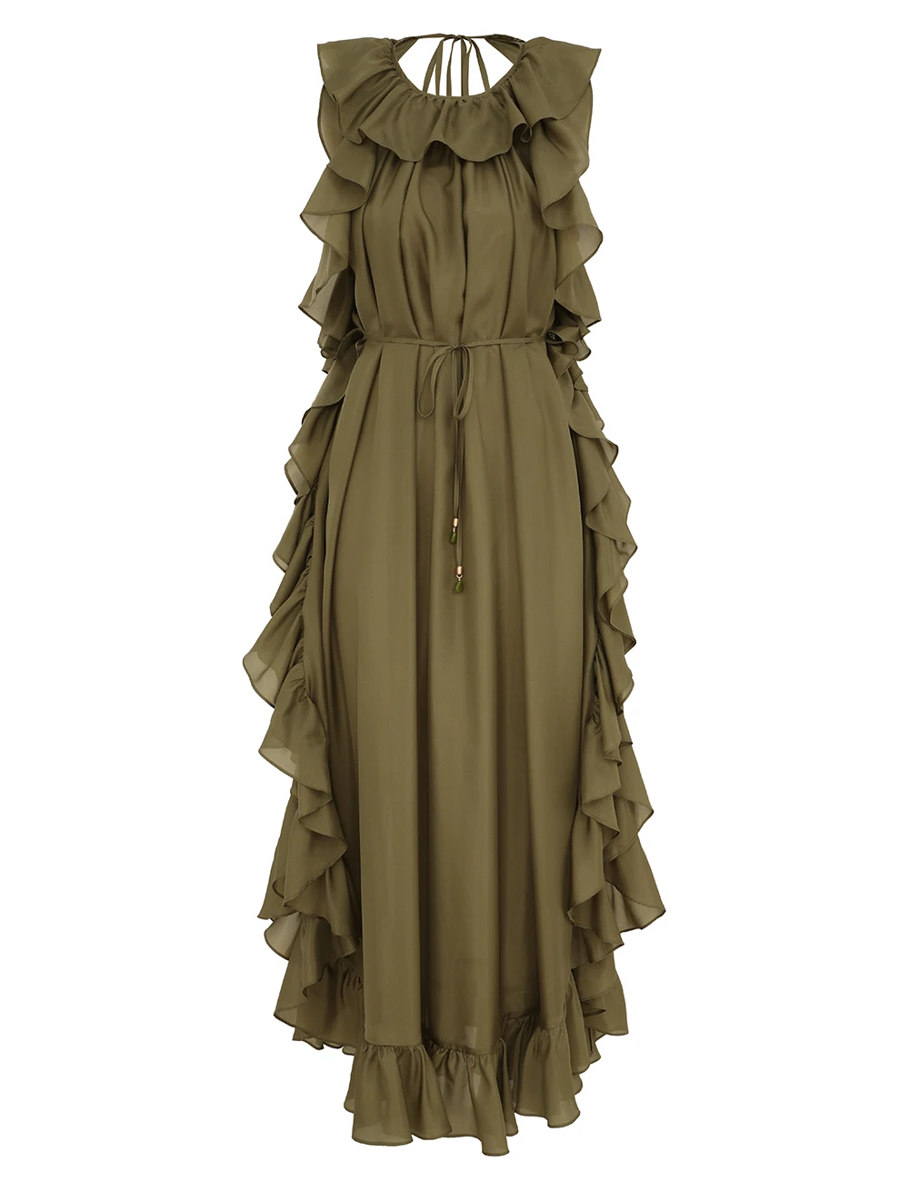 Zimmermann Cascadian Ruffle Midi Dress Zimmermann dress