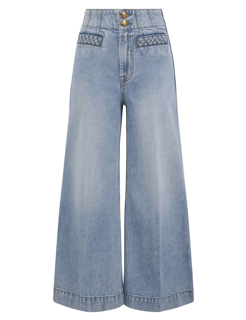 Zimmermann Lucky Cropped Flare Jean Zimmermann dress