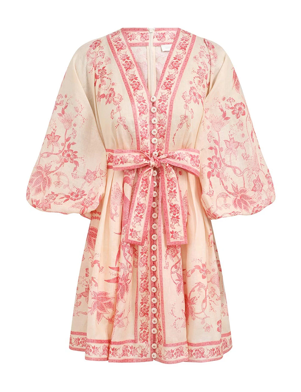 Zimmermann Lucky Plunge Mini Dress Zimmermann dress