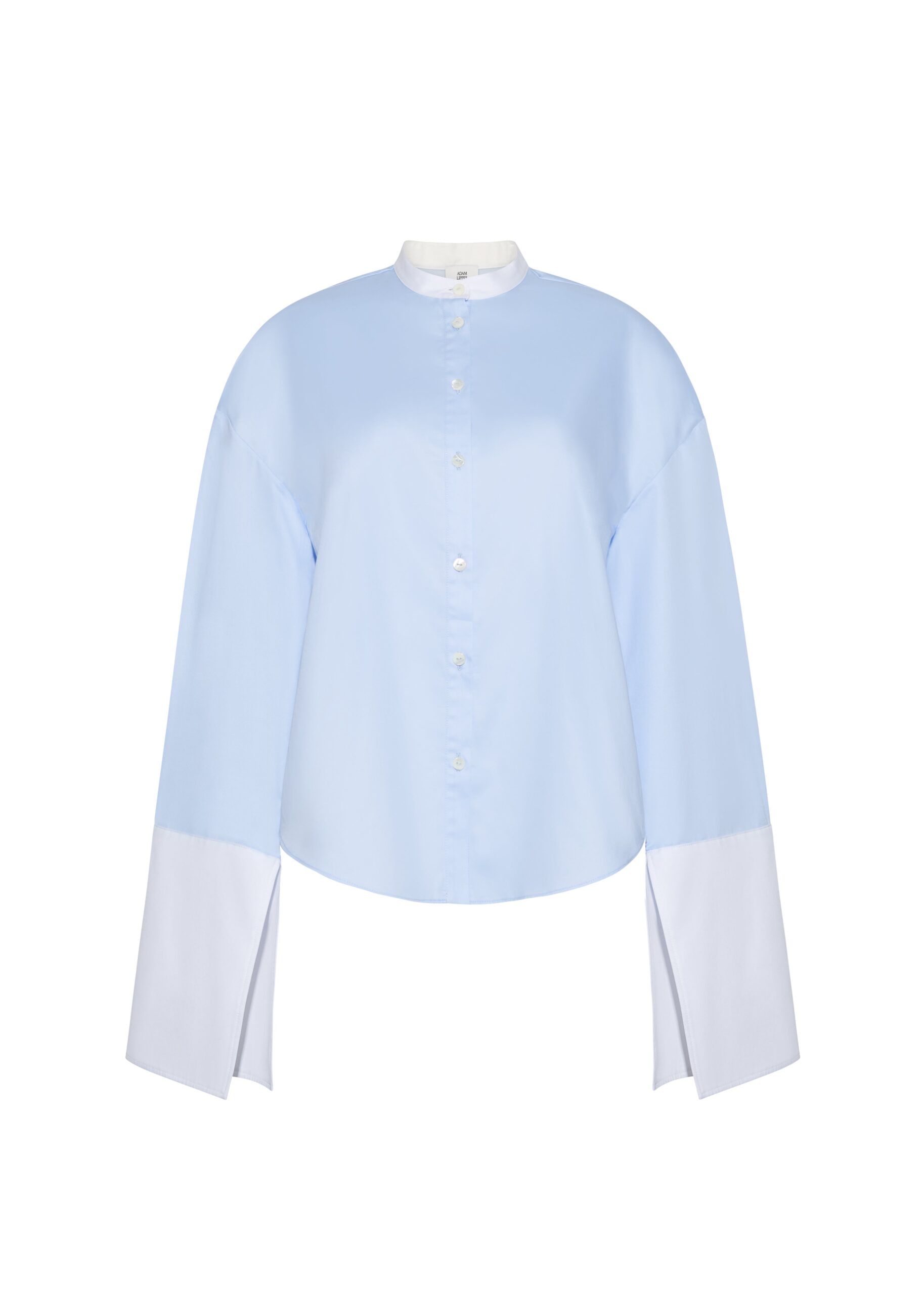 Adam Lippes Bram top Model facing front – bram top
