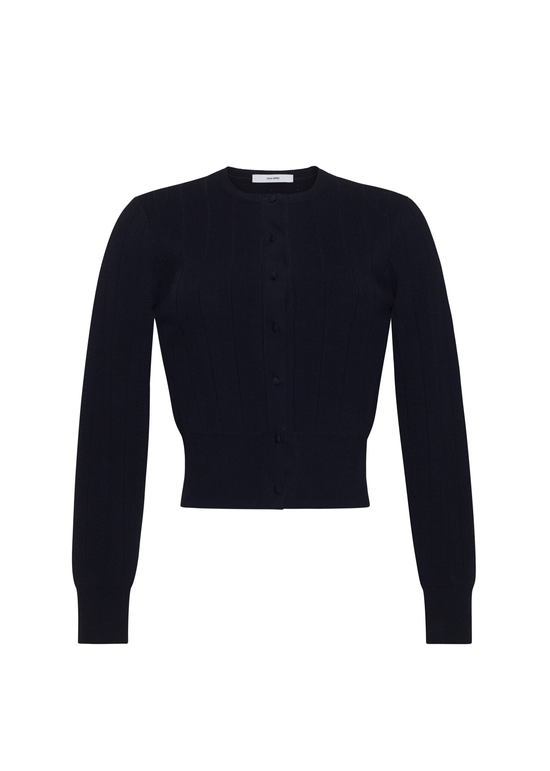 Adam Lippes Faye cardigan Image of model facing front