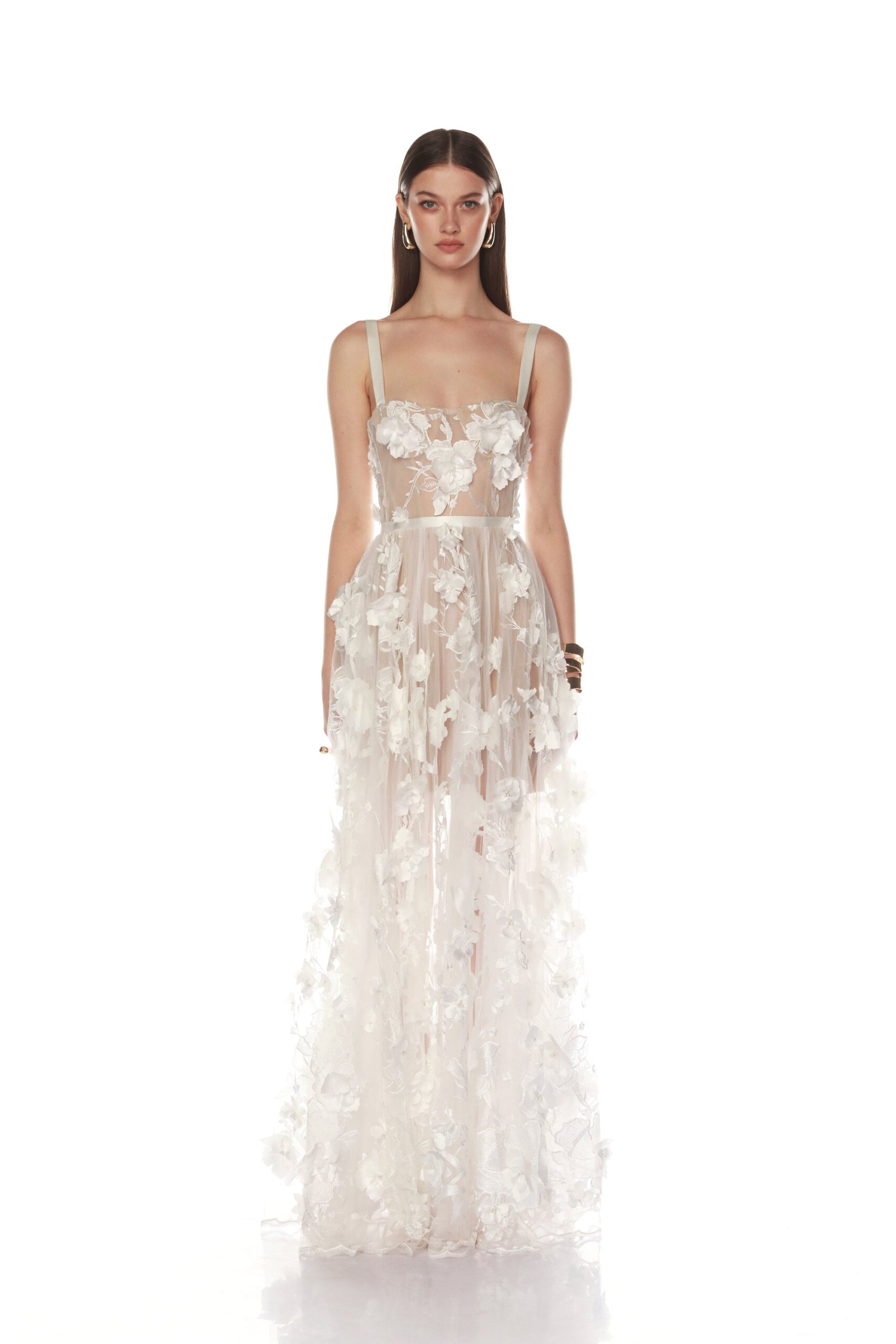 Bronx and Banco Anastasia White Maxi Dress Bronx and Banco White Anastasia White Maxi Dress a harmonious blend of structured elegance and timeless sophistication