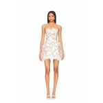 Bronx and Banco Jasmine Maraya White Mini Dress Bronx and Banco White Jasmine Maraya White Mini Dress a harmonious blend of structured elegance and timeless sophistication