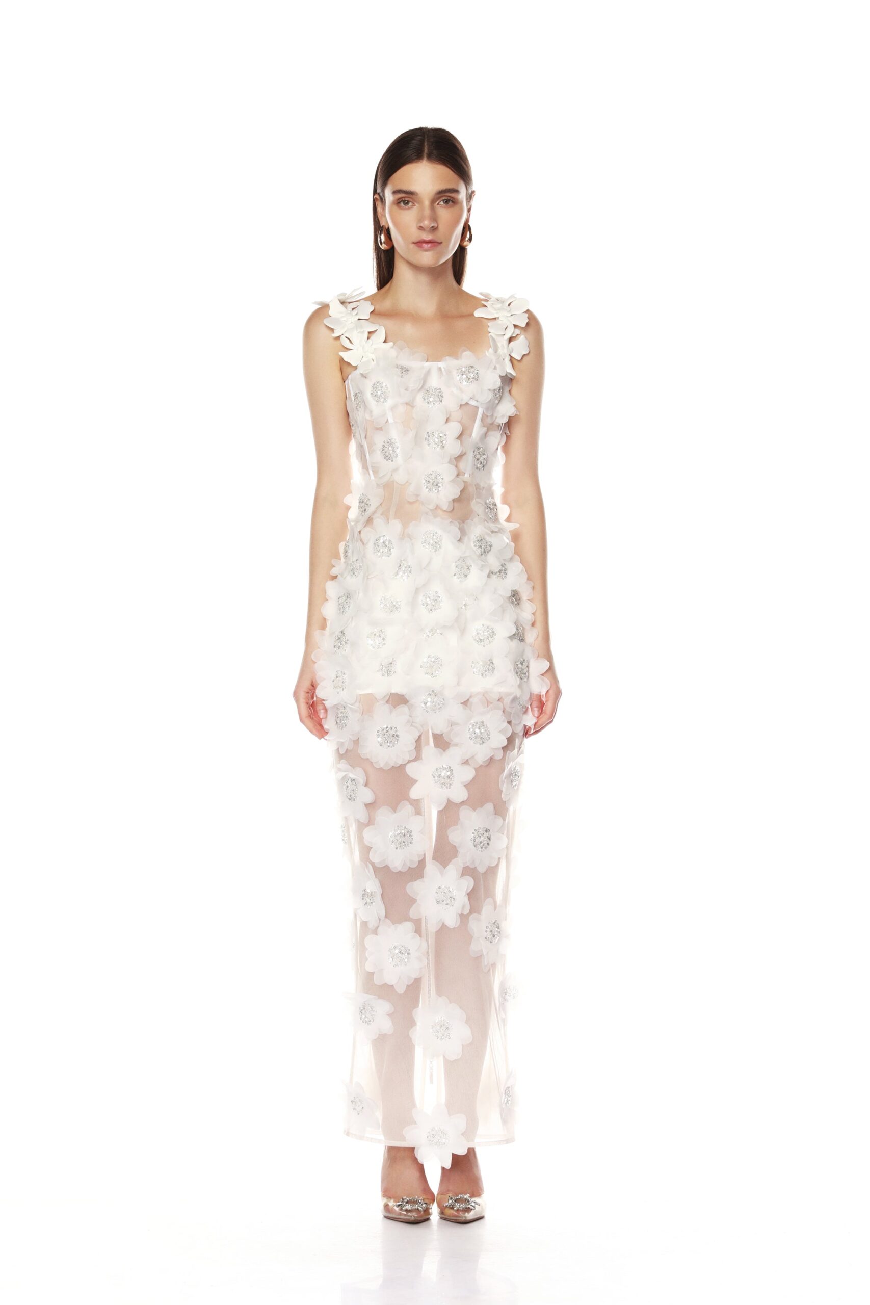 Bronx and Banco Rosalie White Maxi Dress Bronx and Banco White Rosalie White Maxi Dress a harmonious blend of structured elegance and timeless sophistication