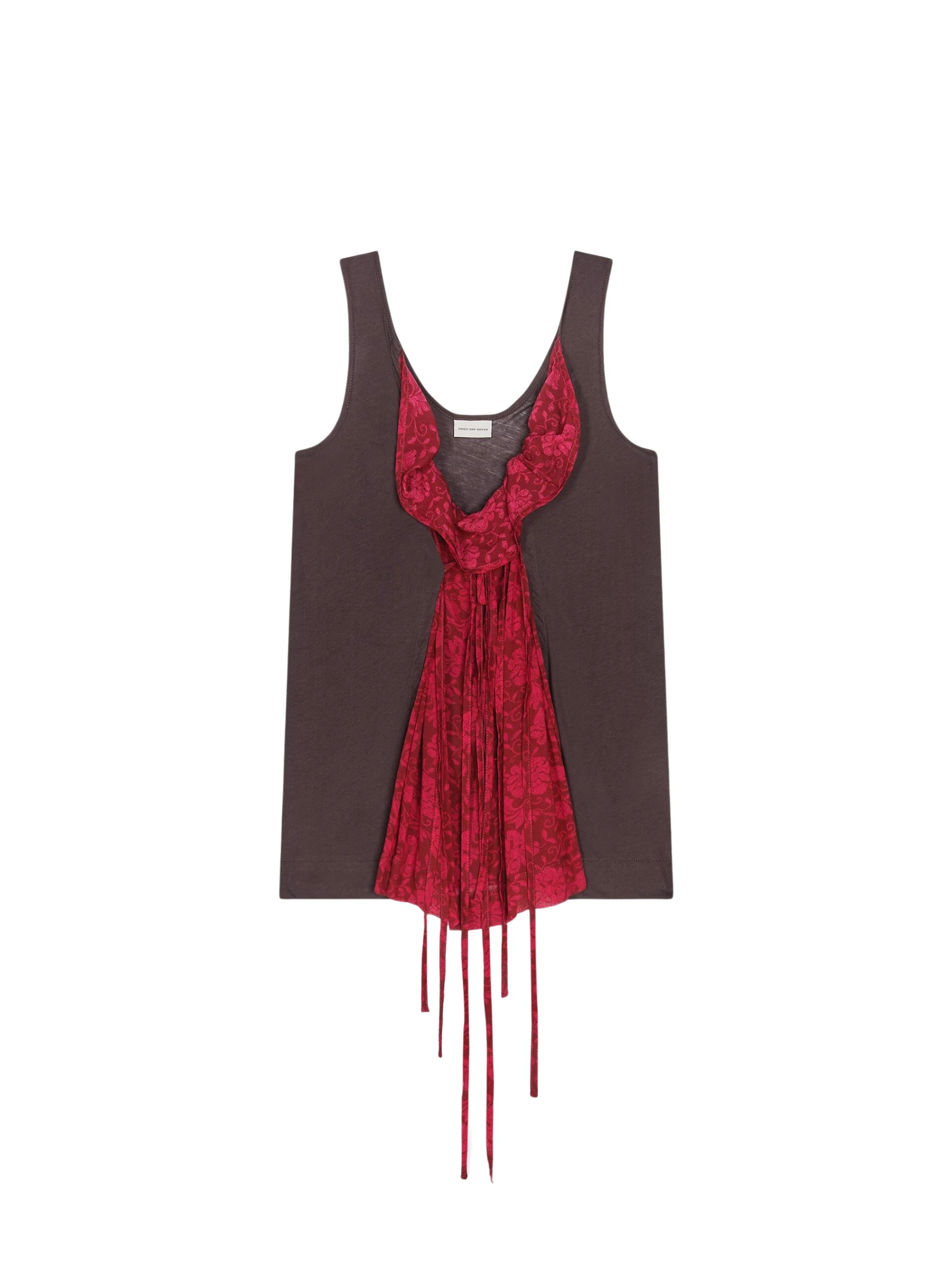Dries-Van-Noten-Contrast-tank-top-scaled74412_nobg Dries Van Noten Tops luxury Clothing from Luxury Handbags Marketplace
