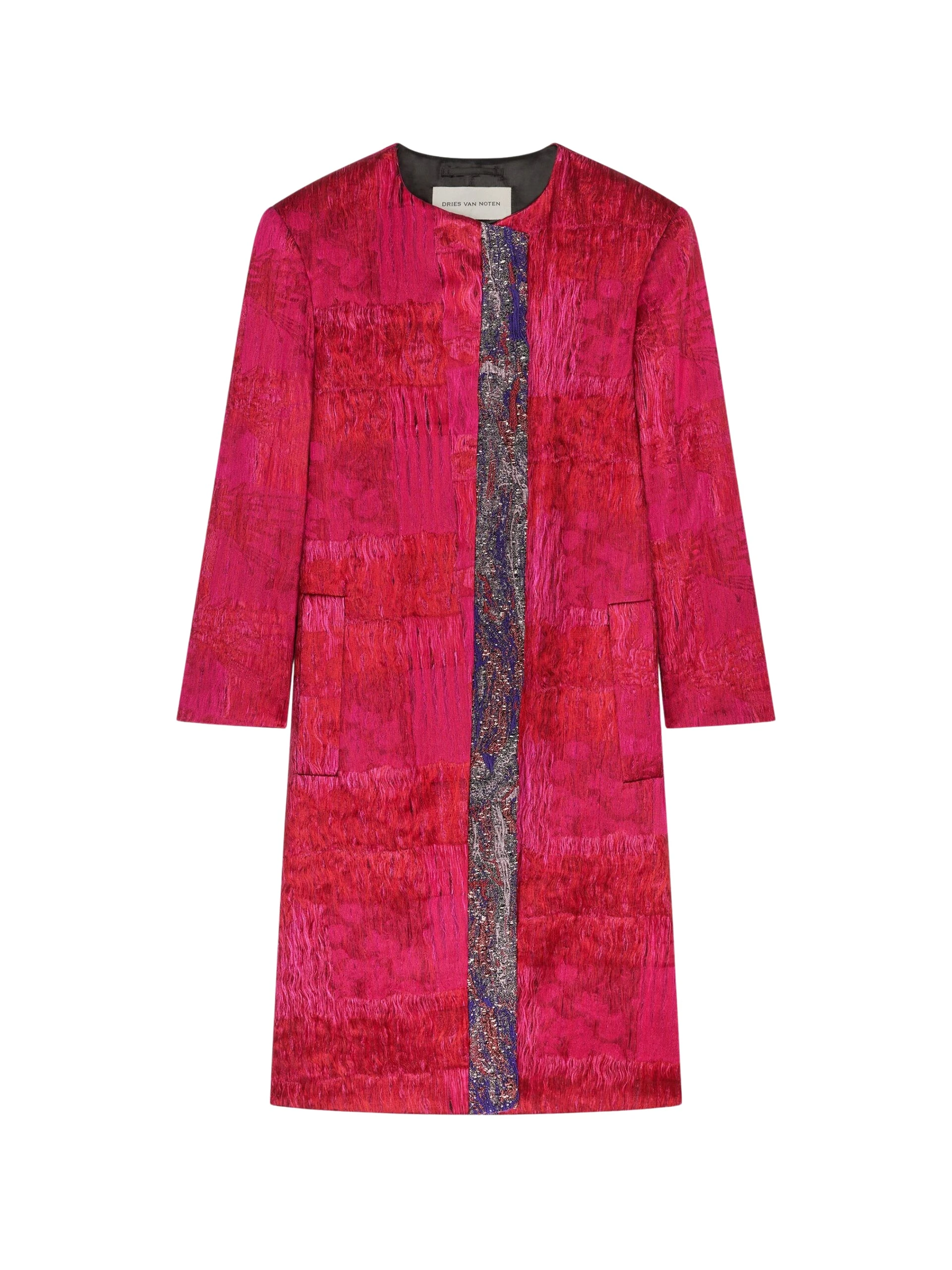 Dries-Van-Noten-Jacquard-coat-scaled33079_nobg Dries Van Noten Coats luxury Clothing from Luxury Handbags Marketplace