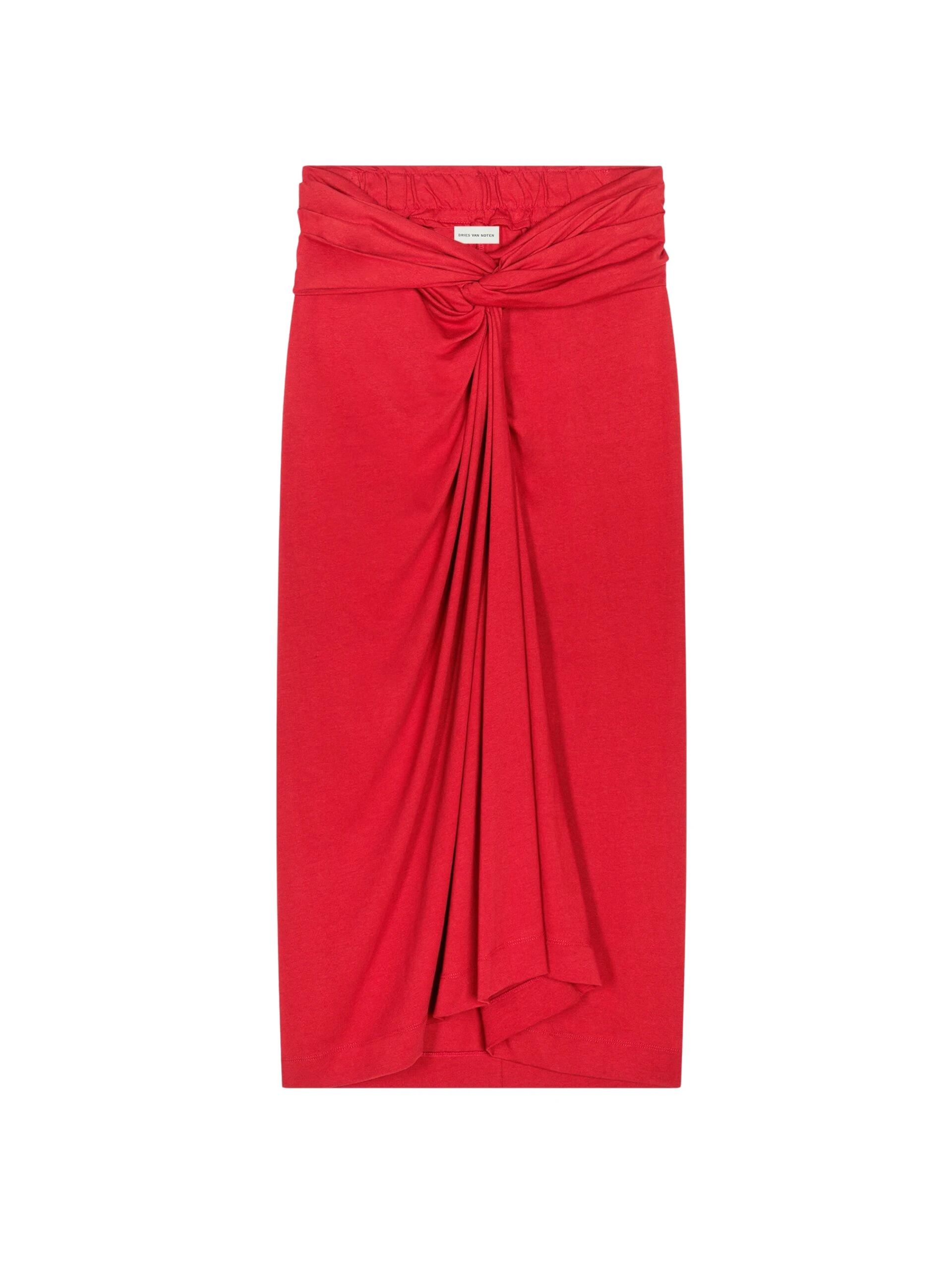 Dries-Van-Noten-Knotted-jersey-skirt-4-scaled95928_nobg Dries Van Noten Skirts luxury Clothing from Luxury Handbags Marketplace