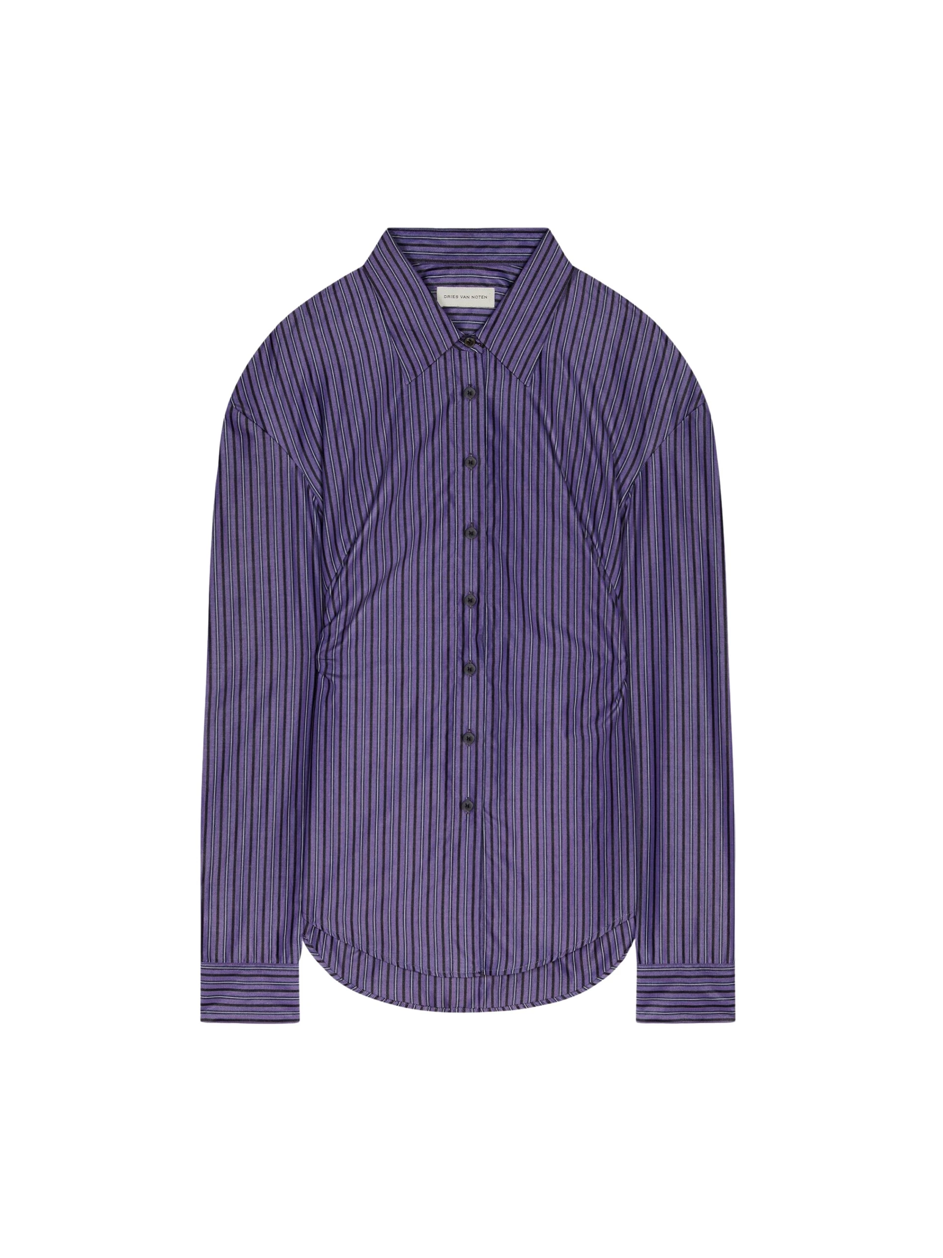 Dries-Van-Noten-Tailored-belted-shirt-scaled71339_nobg Dries Van Noten Tops luxury Clothing from Luxury Handbags Marketplace