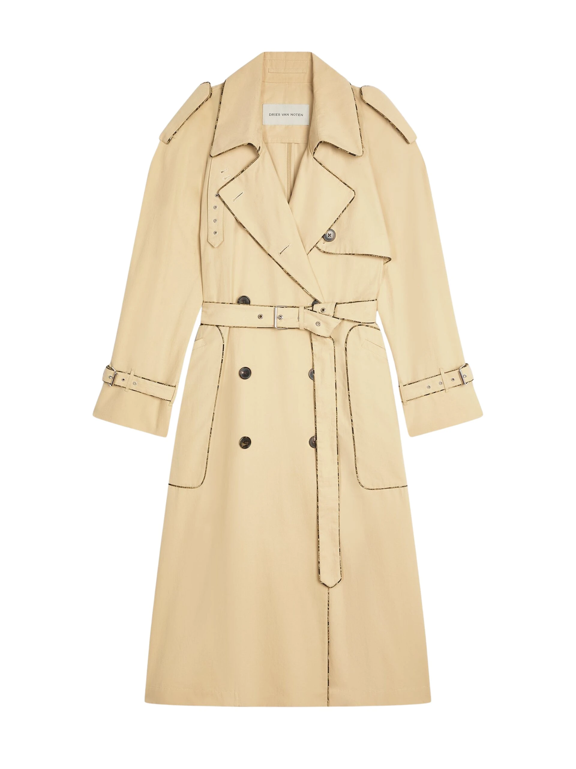 Dries-Van-Noten-Trench-coat-with-piping-scaled59595_nobg Dries Van Noten Coats luxury Clothing from Luxury Handbags Marketplace