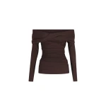 Shona Joy Brown luxury Clothing from  Luxury Handbags Marketplace