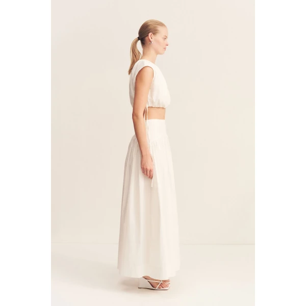 Shona Joy Cotton   Garden Party with relaxed fit and minimalist silhouette for Minimalist Fashion or Elegant Day Clothing