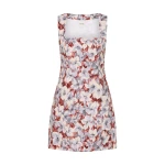 Posse Alice Mini Dress - Lily Garden – Minimalist Sustainable Dresses | Luxury Shoes Posse Alice Mini Dress - Lily Garden – sustainable Dresses in Multicolour from Australian designer at Luxury Shoes .