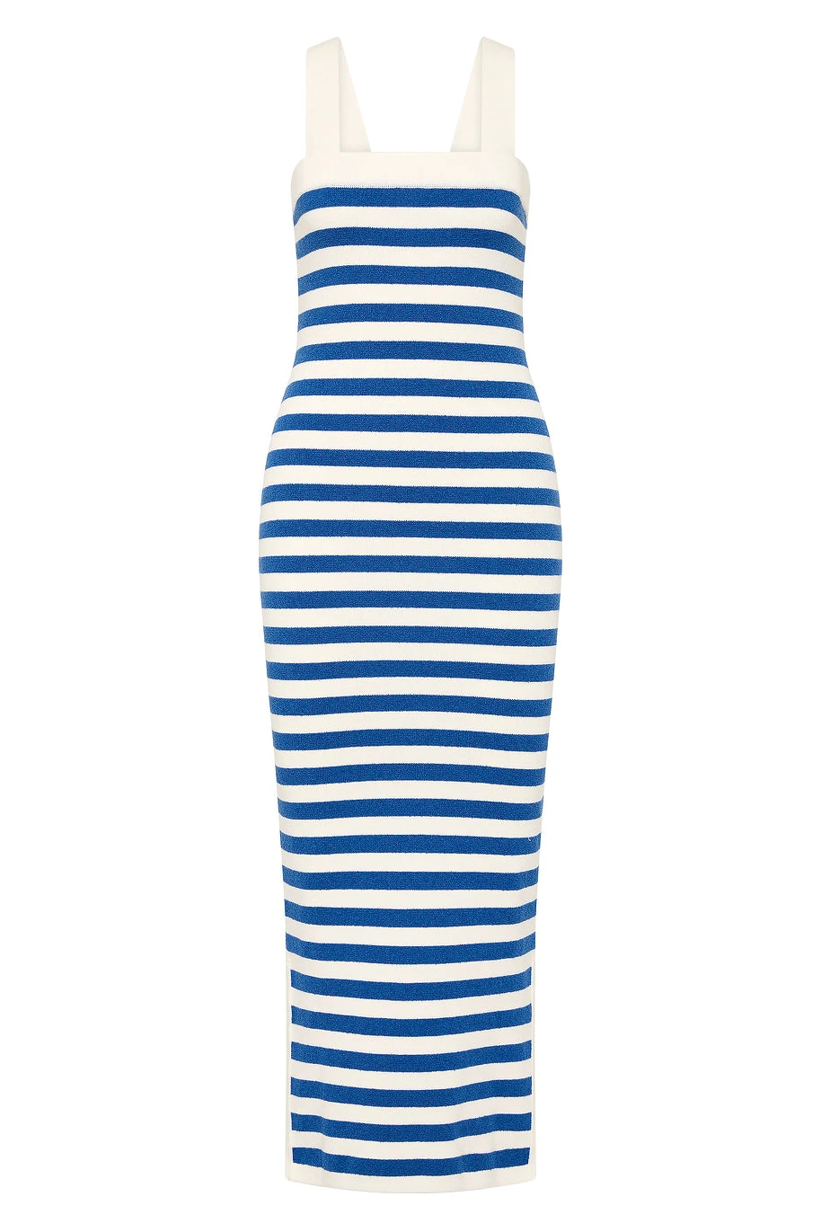 Posse Ari Dress - Blue Stripe – Minimalist Sustainable Dresses | Luxury Shoes Posse Ari Dress - Blue Stripe – sustainable Dresses in Blue from Australian designer at Luxury Shoes .
