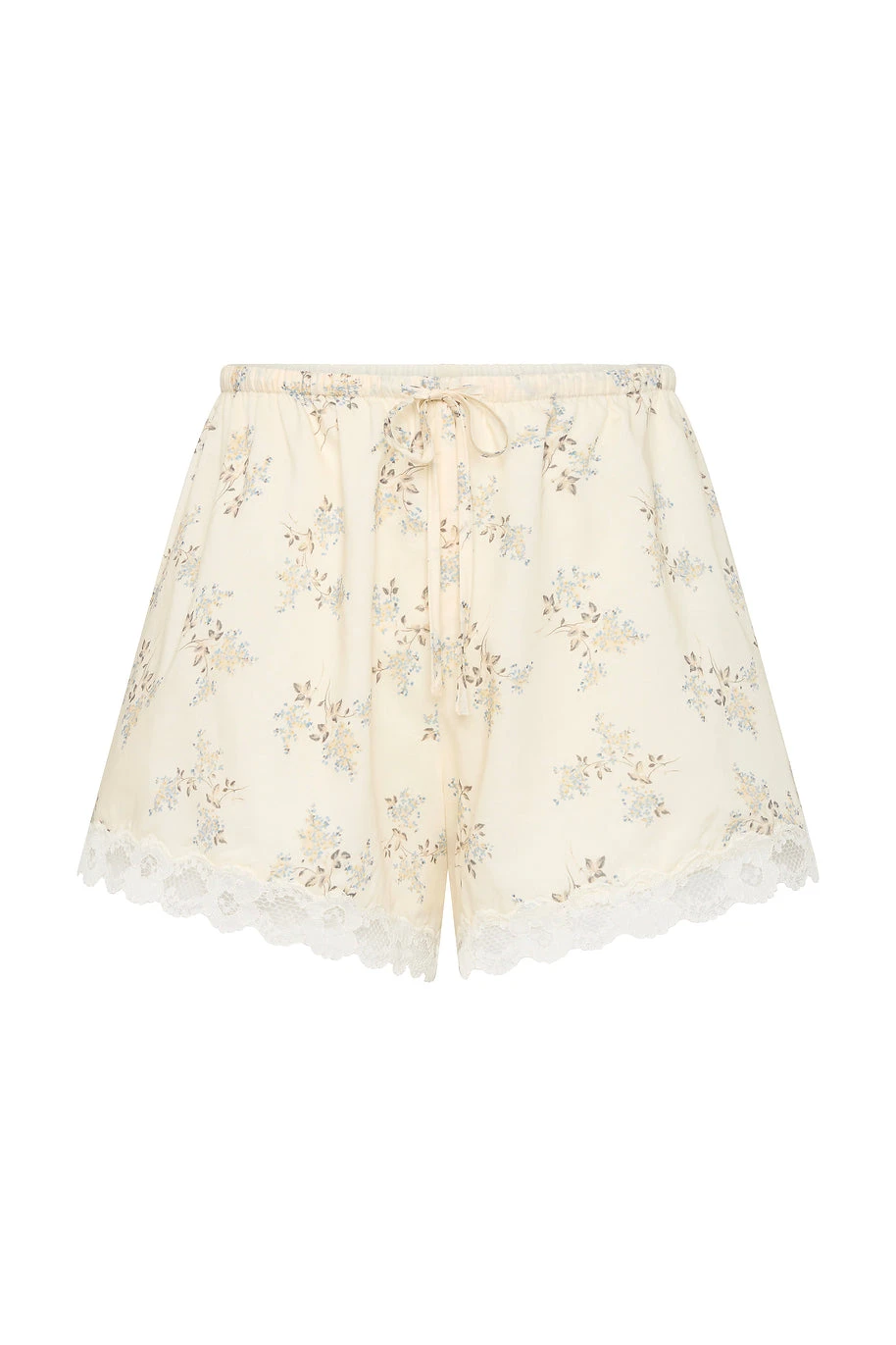 Posse Elodie Short - Blue Blooms – Minimalist Sustainable Shorts | Luxury Shoes Posse Elodie Short - Blue Blooms – sustainable Shorts in Blue from Australian designer at Luxury Shoes .