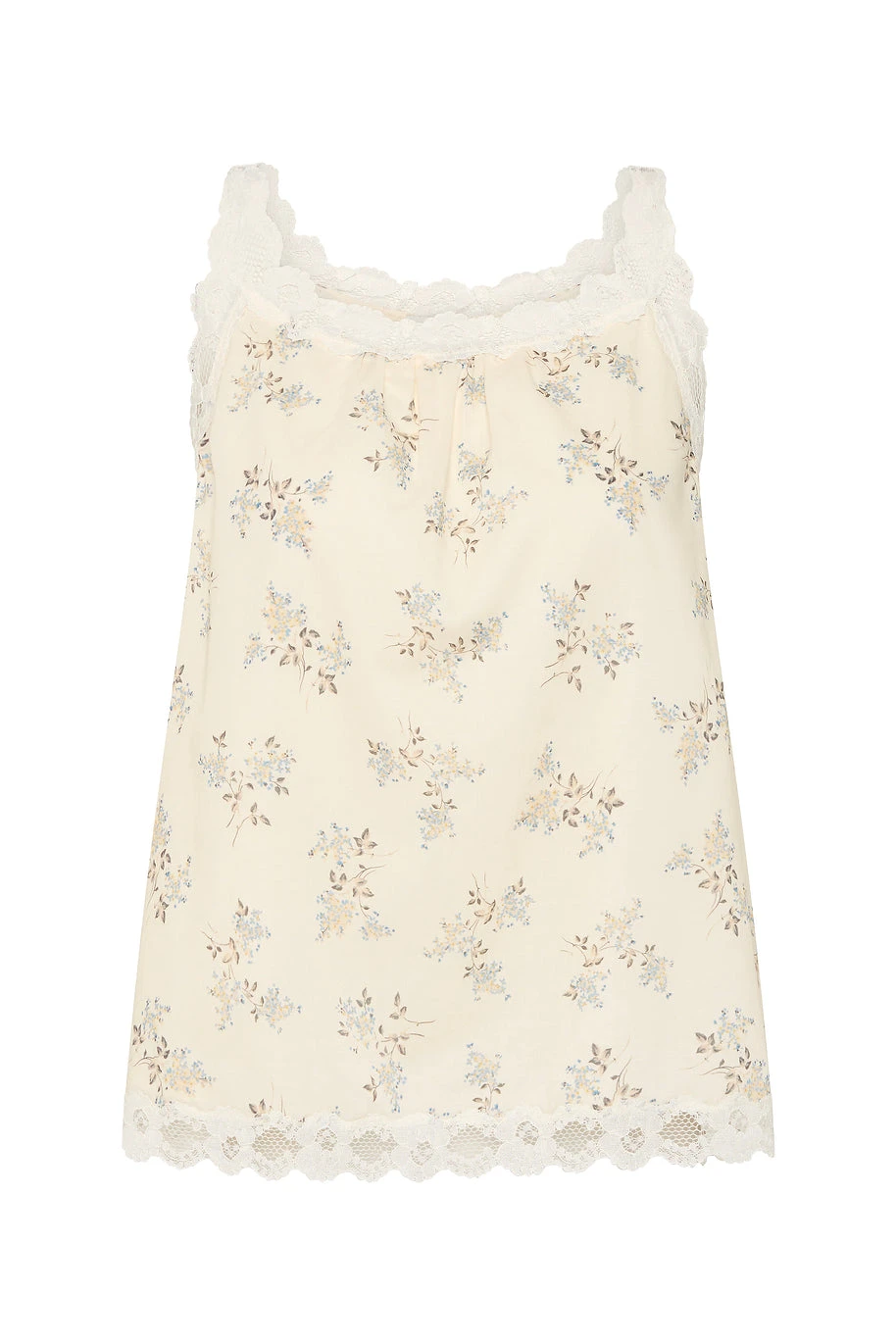 Posse Elodie Top - Blue Blooms – Minimalist Sustainable Tops | Luxury Shoes Posse Elodie Top - Blue Blooms – sustainable Tops in Blue from Australian designer at Luxury Shoes .