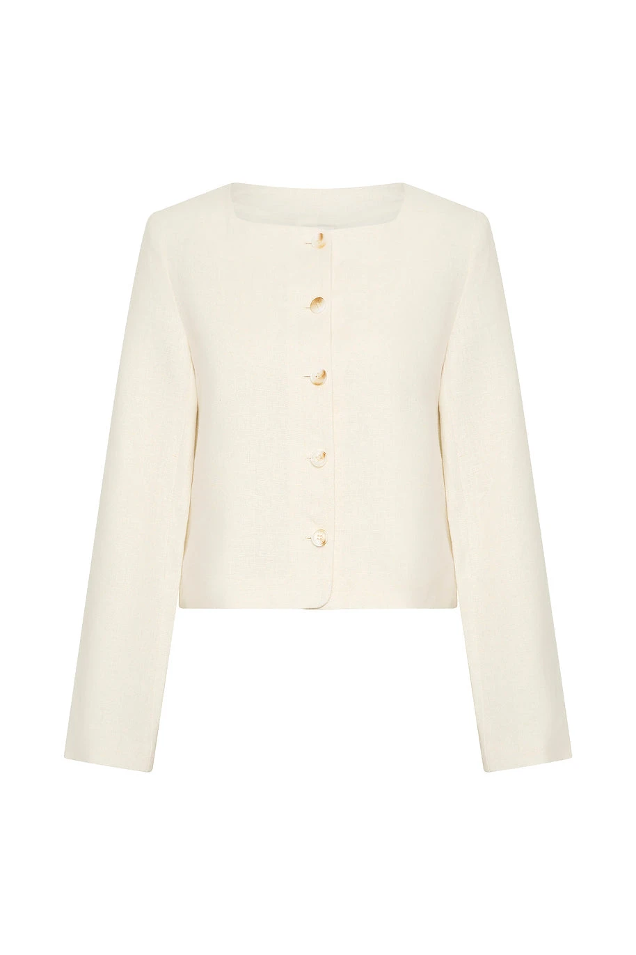 Posse Emma Jacket - Cream – Minimalist Sustainable Jackets | Luxury Shoes Posse Emma Jacket - Cream – sustainable Jackets in Ivory from Australian designer at Luxury Shoes .