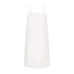 Posse Peggy Mini Dress - Vintage White – Minimalist Sustainable Dresses | Luxury Shoes Posse Peggy Mini Dress - Vintage White – sustainable Dresses in White from Australian designer at Luxury Shoes .