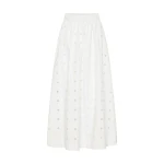 Posse Peggy Skirt - Vintage White – sustainable Skirts in White from Australian designer at Luxury Shoes .