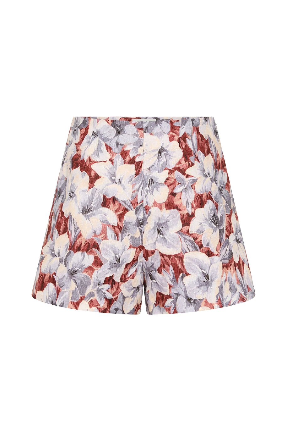 Posse Thea Short - Lily Garden – Minimalist Sustainable Shorts | Luxury Shoes Posse Thea Short - Lily Garden – sustainable Shorts in Multicolour from Australian designer at Luxury Shoes .