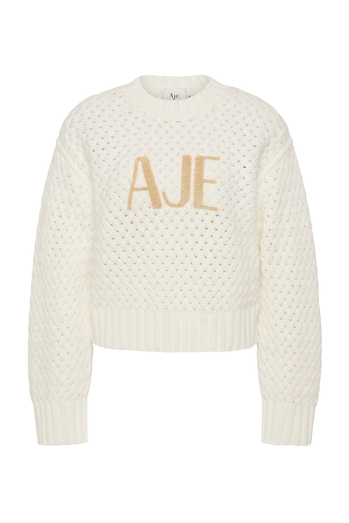 Aje Australia Signature Knitwear – Luxury Shoes Aje Ivory Knitwear