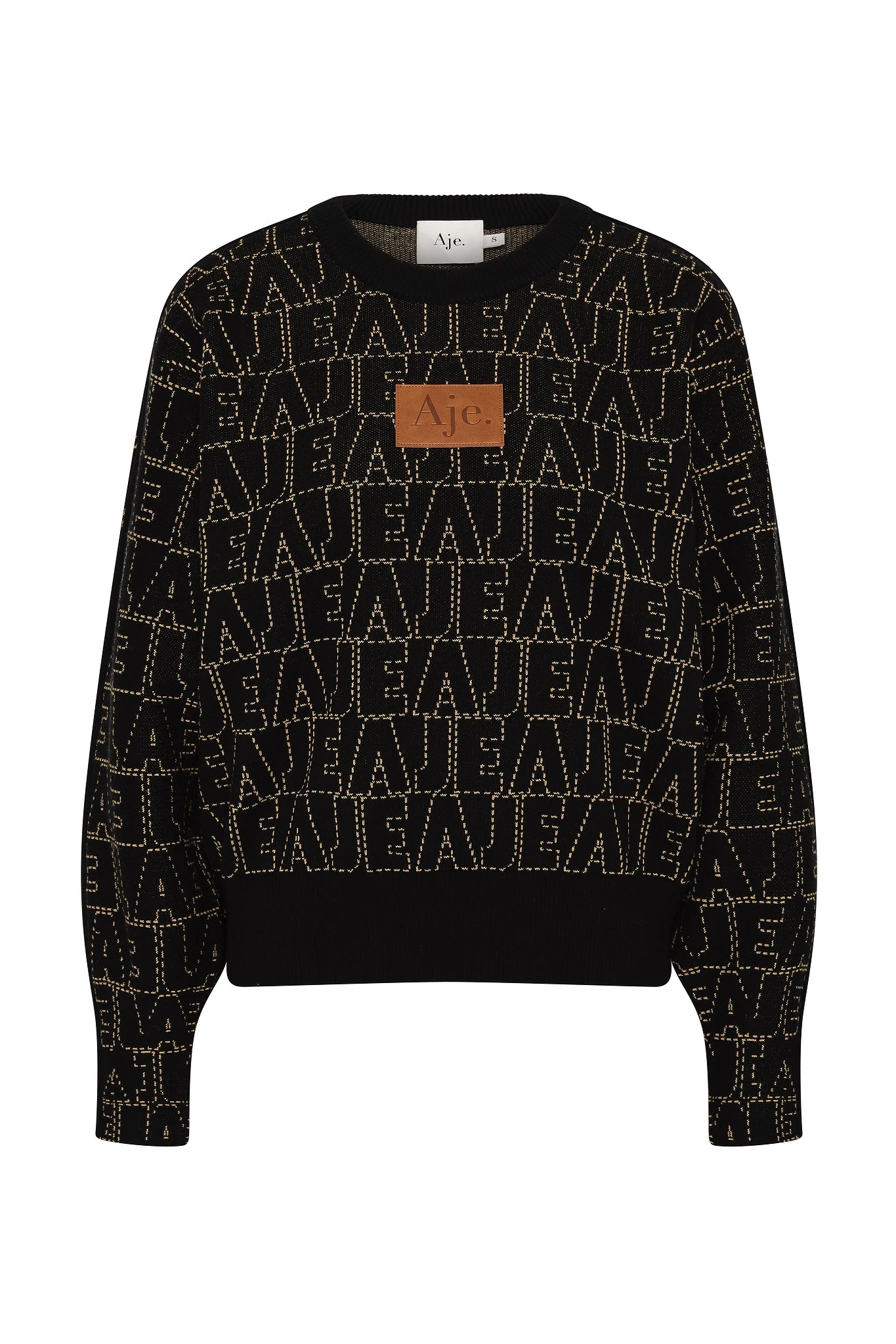 Aje Australia Signature Knitwear – Luxury Shoes Aje Black Knitwear