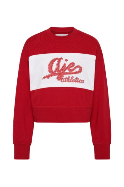 Aje Red Knitwear