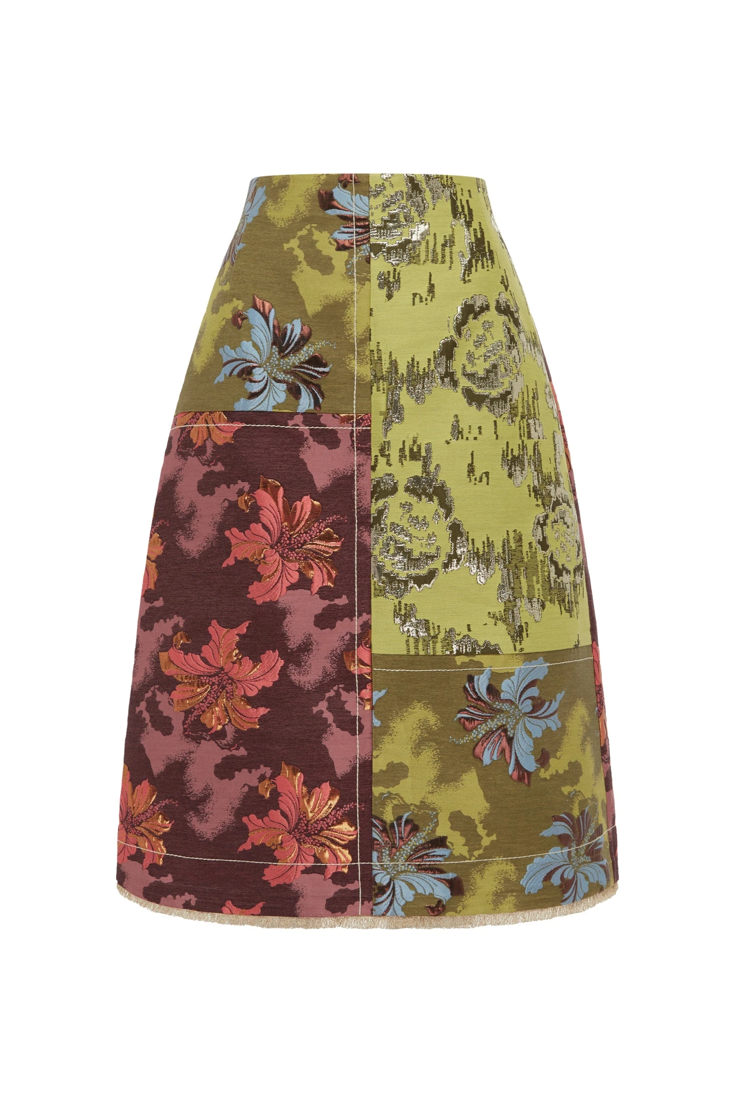 Alemais Alemais Contemporary Wardrobe Skirt Adriana Jacquard Skirt — designer powerwear from Luxury Shoes