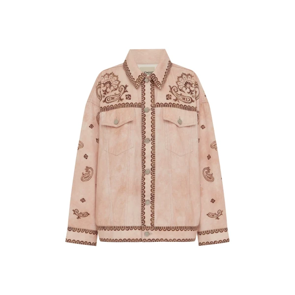 Alemais Contemporary Wardrobe Jacket Akia Denim Jacket — designer powerwear from Luxury Shoes 