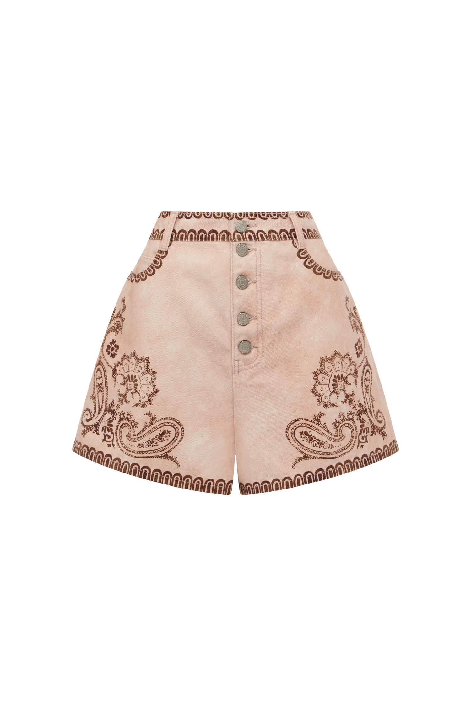 Alemais Alemais Contemporary Wardrobe Short Akia Denim Short — designer powerwear from Luxury Shoes