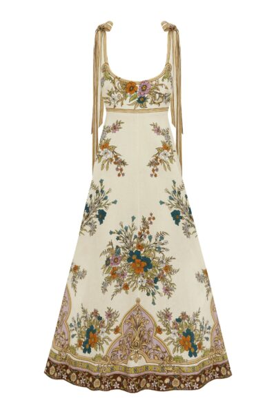 Alemais Contemporary Wardrobe Dress_Midi Antoinette Ballet Sundress — designer powerwear from Luxury Shoes 