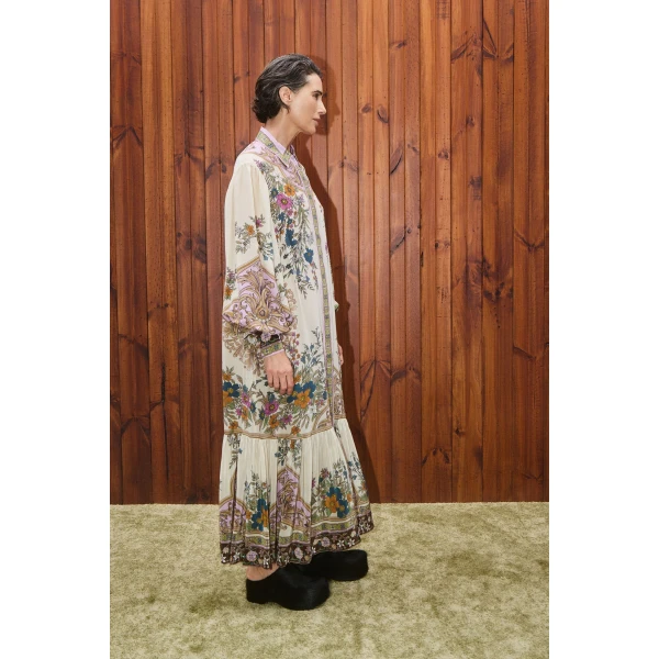 Alemais Contemporary Wardrobe Dress_Sd Montie Shirtdress — designer powerwear from Luxury Shoes 
