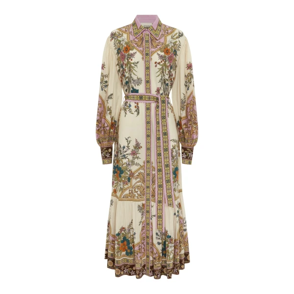 Alemais Contemporary Wardrobe Dress_Sd Montie Shirtdress — designer powerwear from Luxury Shoes 