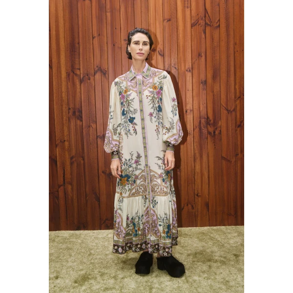 Alemais Contemporary Wardrobe DressSd Antoinette Shirtdress — designer powerwear from Luxury Shoes 