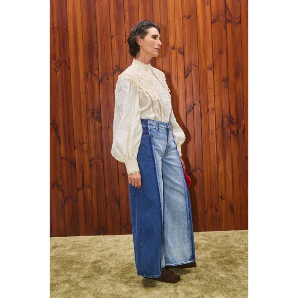 Alemais Contemporary Wardrobe Shirt Apollonia Blouse — designer powerwear from Luxury Shoes 