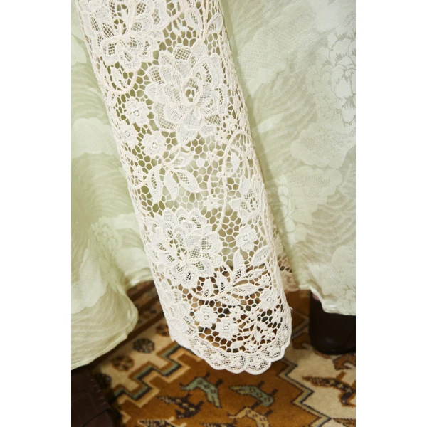 Alemais Contemporary Wardrobe Dress_Midi Apollonia Pistachio Slip Dress — designer powerwear from Luxury Shoes 