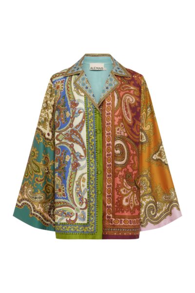 Alemais Contemporary Wardrobe Dress_Sd Montie Shirtdress — designer powerwear from Luxury Shoes 