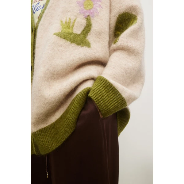 Alemais Contemporary Wardrobe TopKnitwear Contessa Cardigan — designer powerwear from Luxury Shoes 