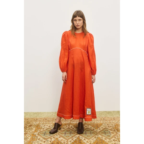 Alemais Contemporary Wardrobe Dress_Sd Montie Shirtdress — designer powerwear from Luxury Shoes 