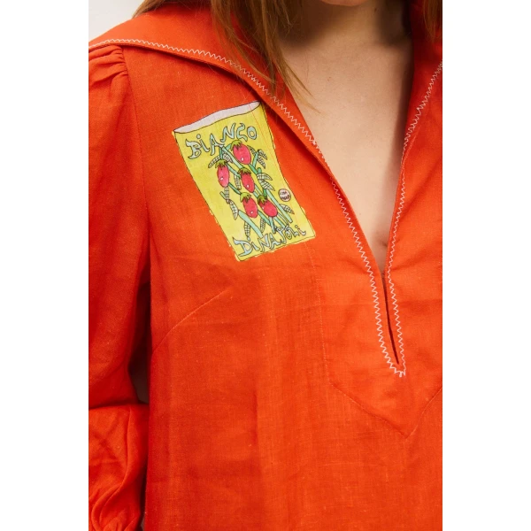 Alemais Contemporary Wardrobe Dress_Sd Montie Shirtdress — designer powerwear from Luxury Shoes 