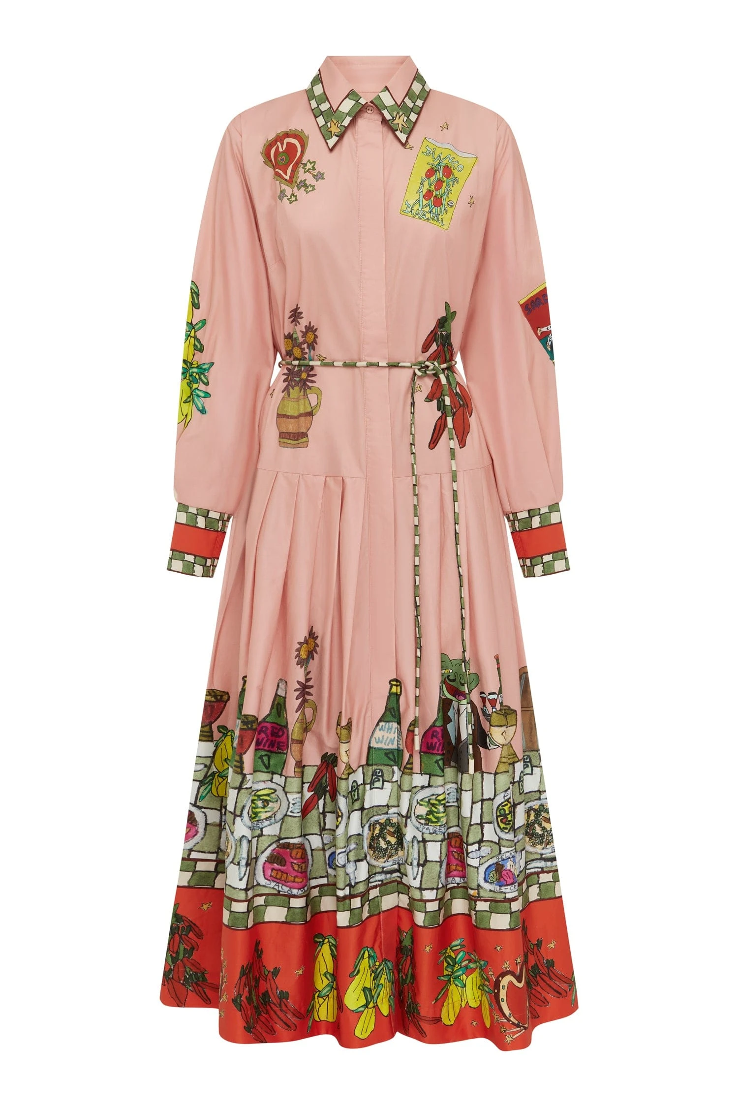 Alemais Alemais Contemporary Wardrobe Dress_Sd Montie Shirtdress — designer powerwear from Luxury Shoes