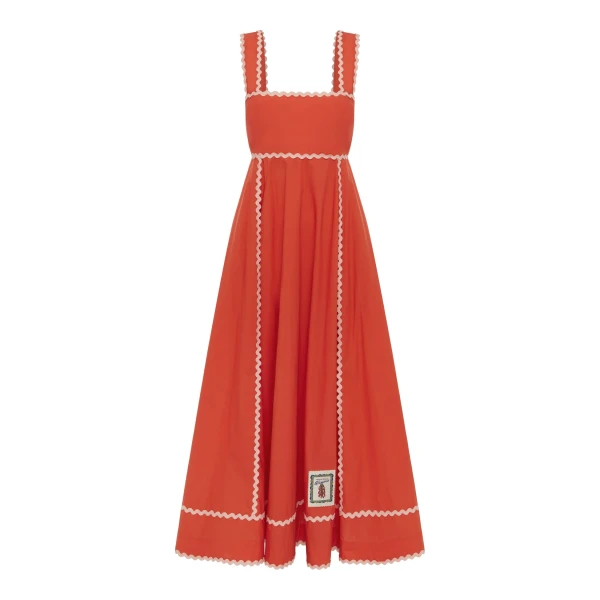 Alemais Contemporary Wardrobe DressMidi Contessa Summer Dress — designer powerwear from Luxury Shoes 
