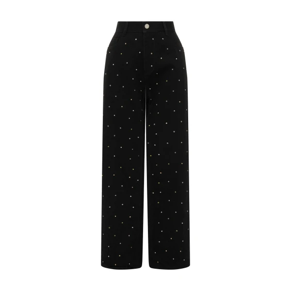 Alemais Elia Tobacco Balloon Sweater — designer powerwear from Luxury Shoes 