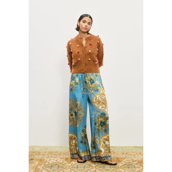 Alemais Cropped Cardigan — designer powerwear from Luxury Shoes 
