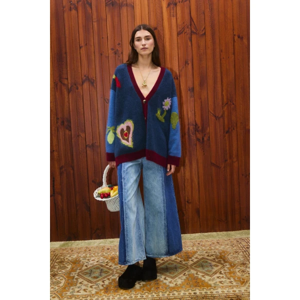 Alemais Contemporary Wardrobe TopKnitwear Fredo Cardigan — designer powerwear from Luxury Shoes 