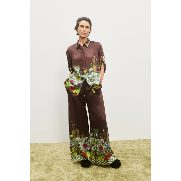 Alemais Contemporary Wardrobe Dress_Sd Montie Shirtdress — designer powerwear from Luxury Shoes 