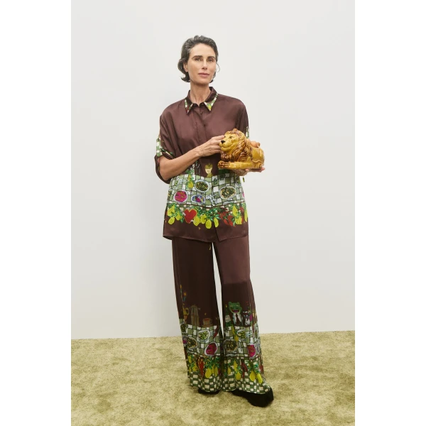 Alemais Contemporary Wardrobe Dress_Sd Montie Shirtdress — designer powerwear from Luxury Shoes 