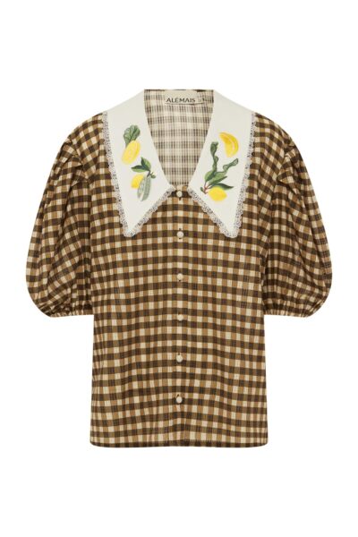 Alemais Contemporary Wardrobe Dress_Sd Montie Shirtdress — designer powerwear from Luxury Shoes 