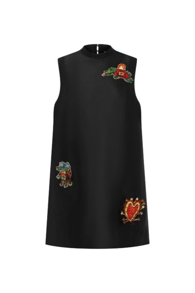 Alemais Contemporary Wardrobe Dress_Mini Ginger Embellished Mini Dress — designer powerwear from Luxury Shoes 
