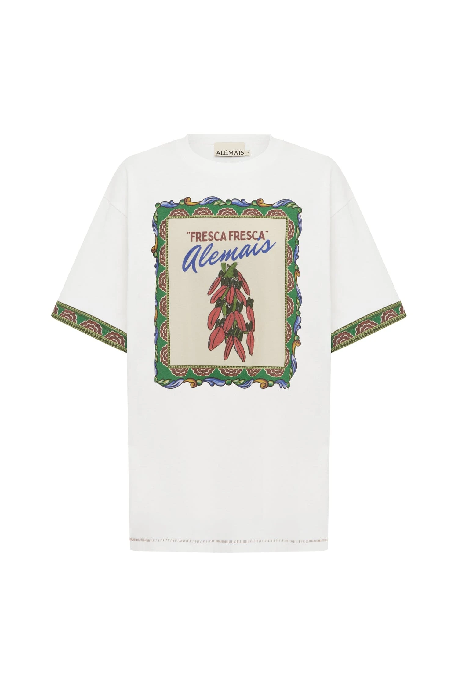 Alemais Alemais Contemporary Wardrobe Top_T-Shirt Katerina Chilli Tee — designer powerwear from Luxury Shoes